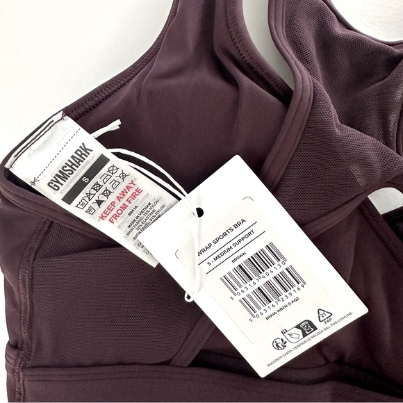 Gymshark S Wrap Sports Bra - Picture 2 of 3